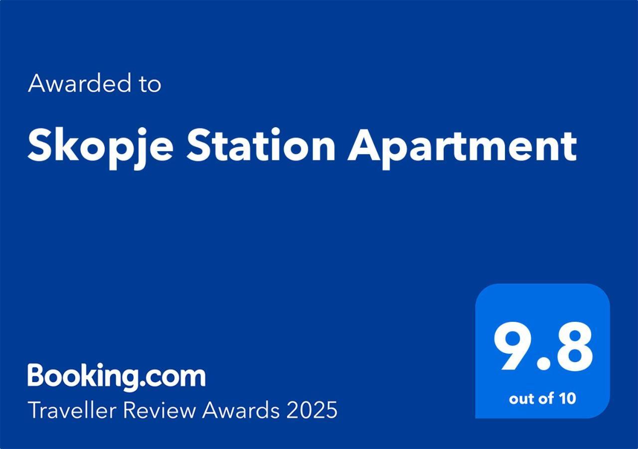 Skopje Station Apartment Exteriör bild